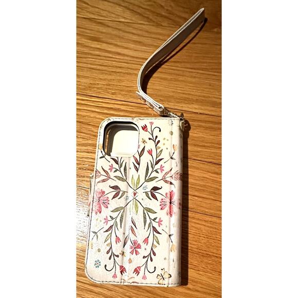 FLoral iPhone 12 Pro Max Wallet Case with Card slots 6.7" - Picture 3 of 5